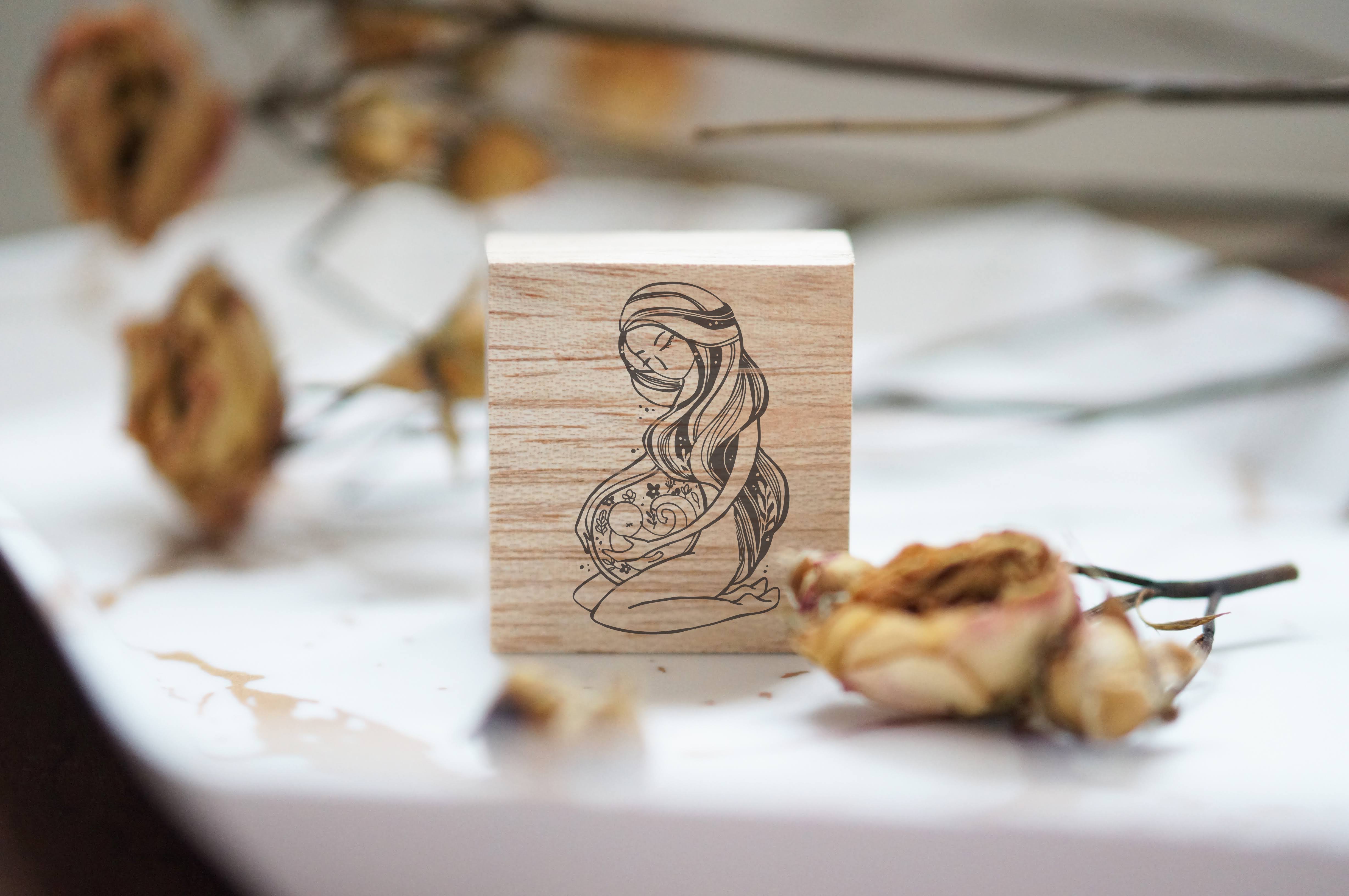 Black Milk Project - Sello de madera - Birth