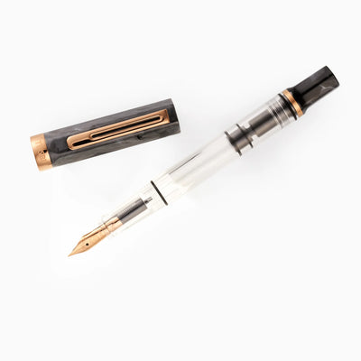 TWSBI - Pluma Estilográfica ECO - Black Marble with Bronze
