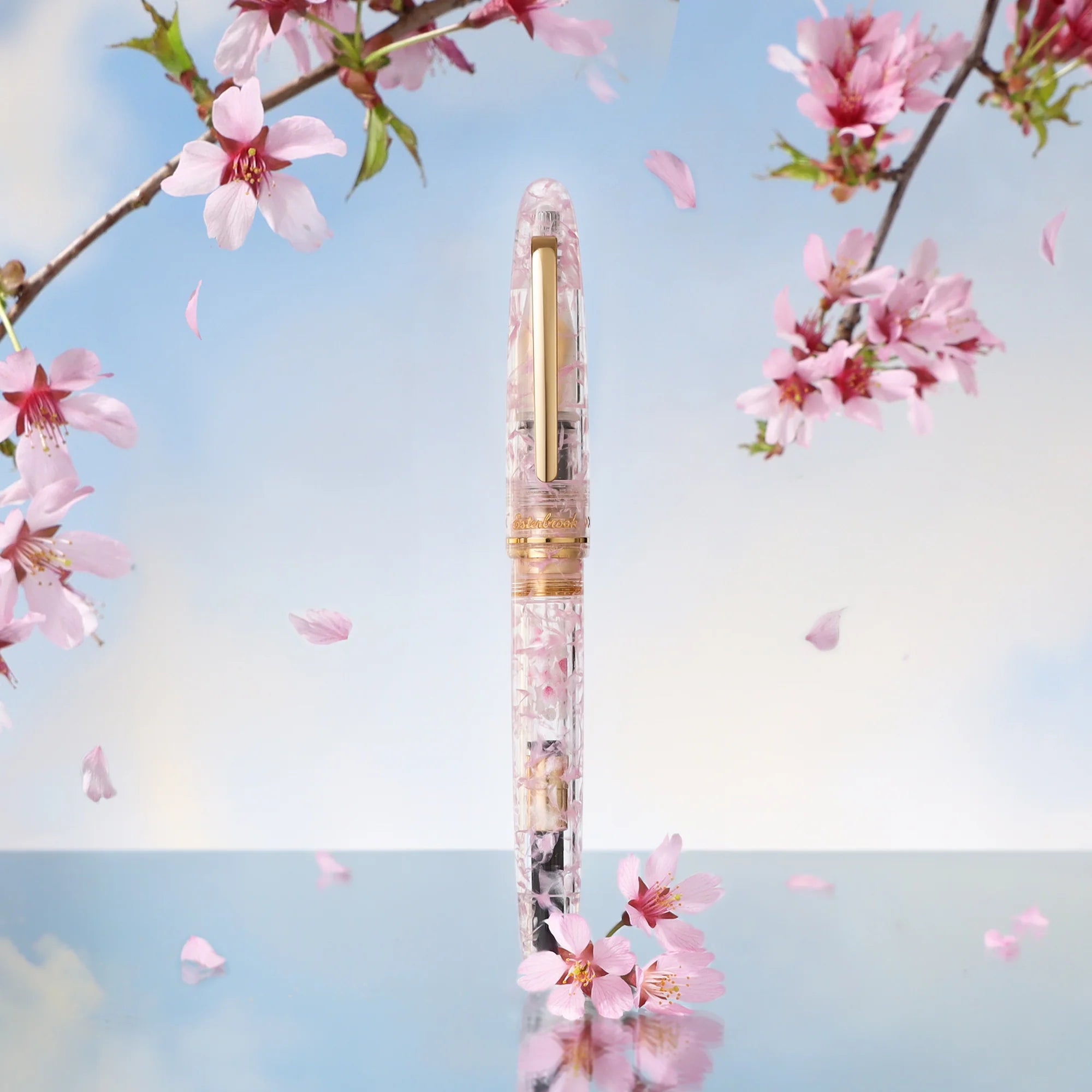 EsterBrook x BUNGUBOX - Pluma Estilográfica - ESTIE Cherry Blossom Edition