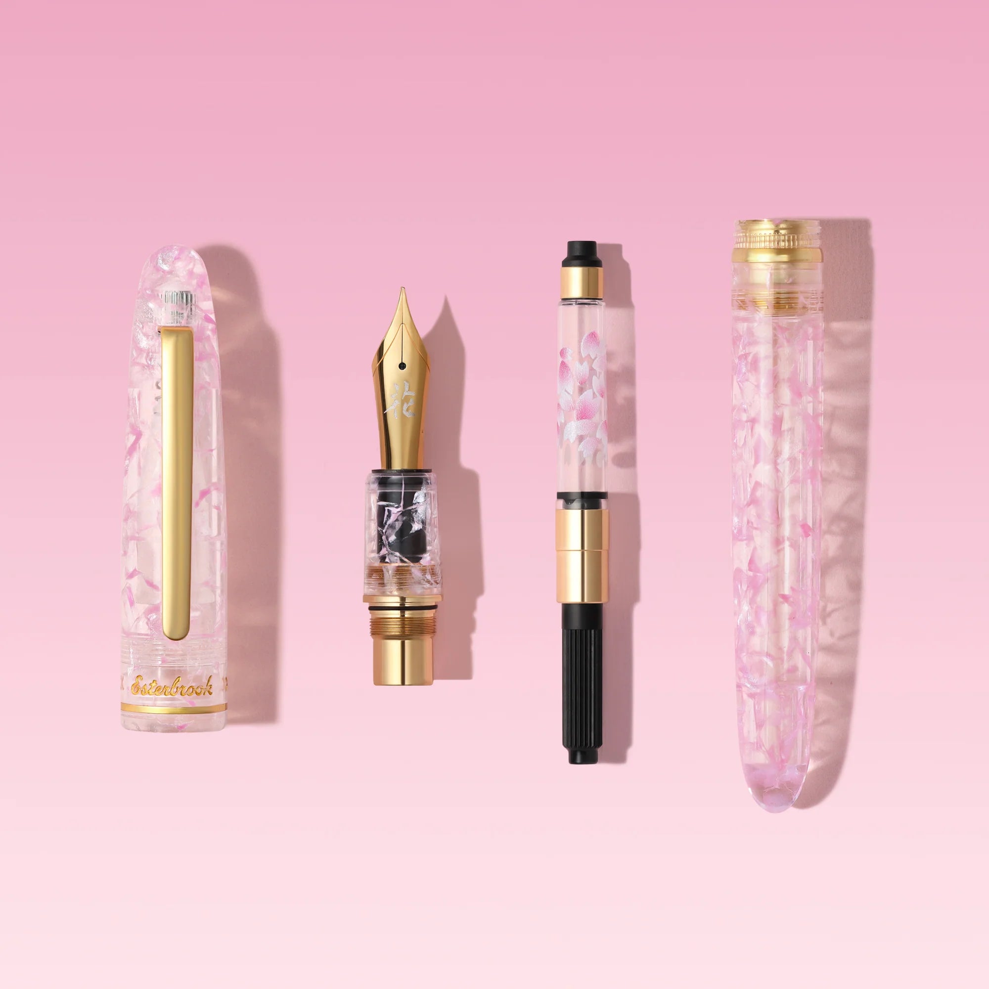 EsterBrook x BUNGUBOX - Pluma Estilográfica - ESTIE Cherry Blossom Edition