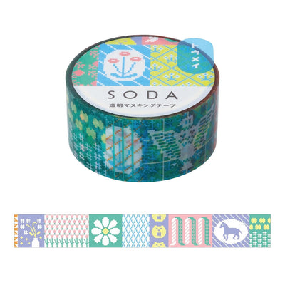 King Jim - PET Tape 20 mm - Retro SODA