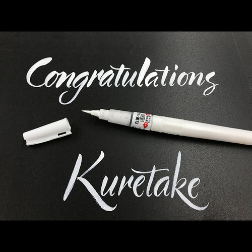 Kuretake - Cartucho Recambio Brush Pen - White - ZIG Cartoonist