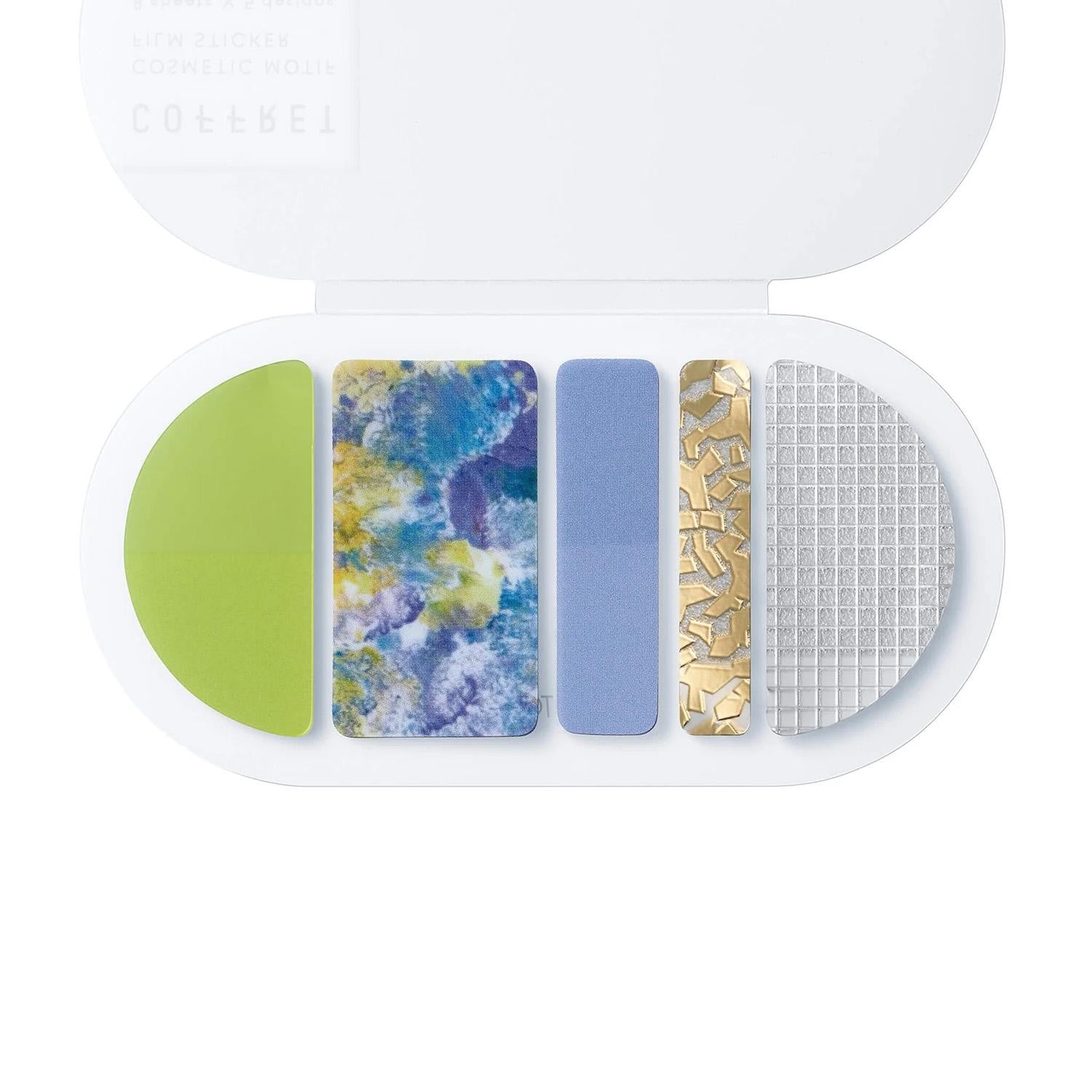 King Jim - Pegatinas - Chiffon Yellow COFFRET ROUND