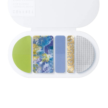 King Jim - Pegatinas - Chiffon Yellow COFFRET ROUND