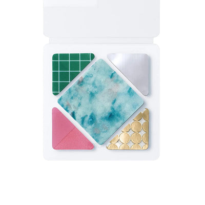 King Jim - Pegatinas - Forest Green COFFRET SQUARE