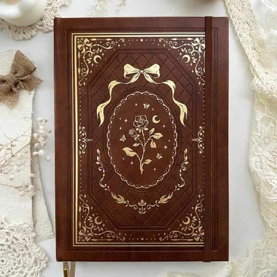 Leela Journals - Cuaderno B5 Puntos - Libro hechizos y rosas