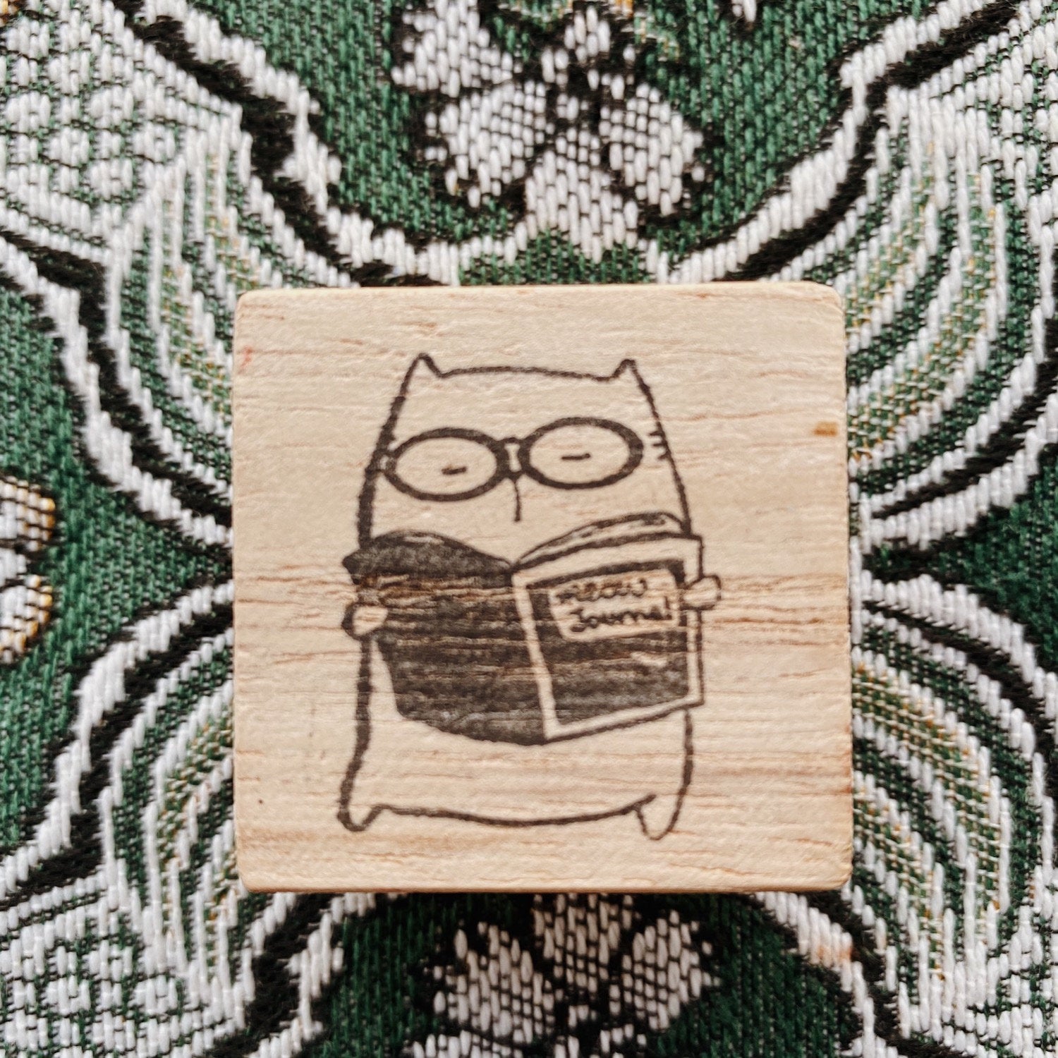 CatDoo - Sello de madera - Journal Meow