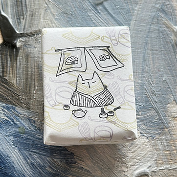 CatDoo - Sello de madera - Meowcha Matcha