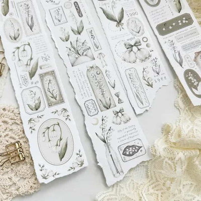 Leela Journals - Washi Tape 50mm - Lily of the Valley