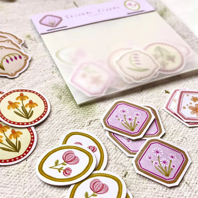 Nikki Dotti - Pegatinas Sticker Flakes 20 ud - Flowers