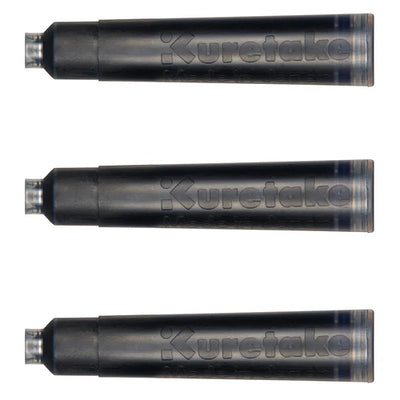 Kuretake - Pack 3 Cartuchos Tinta  - BlueBlack