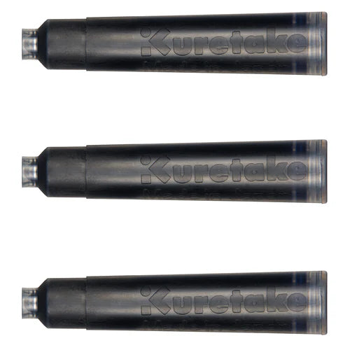 Kuretake - Pack 3 Cartuchos Tinta  - BlueBlack