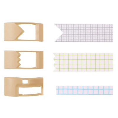 Kutsuwa - Cortador de cinta 15 mm - Blanco - RibBon Bon 1