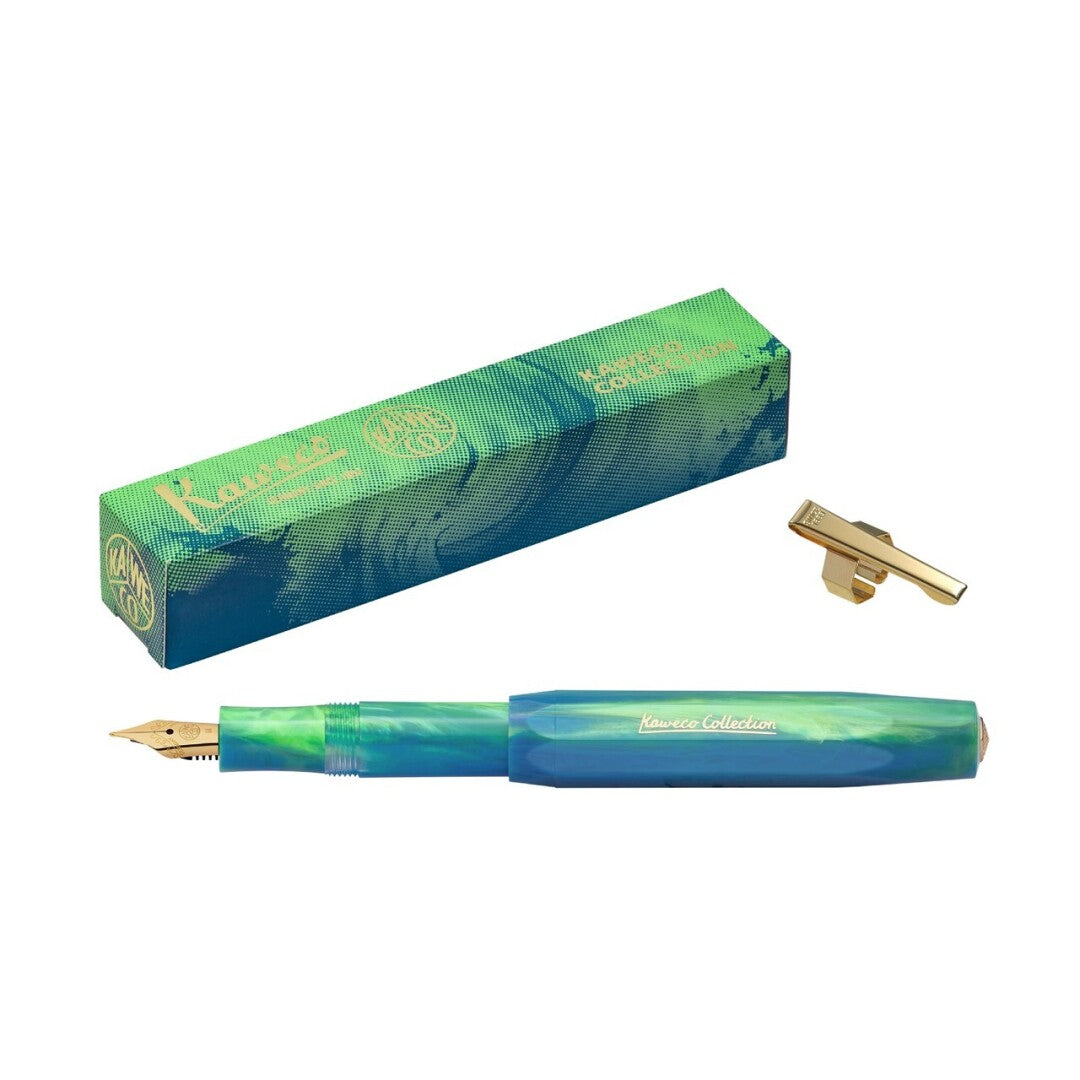 Kaweco - Pluma Estilográfica - Sport Collection - Marble Ocean