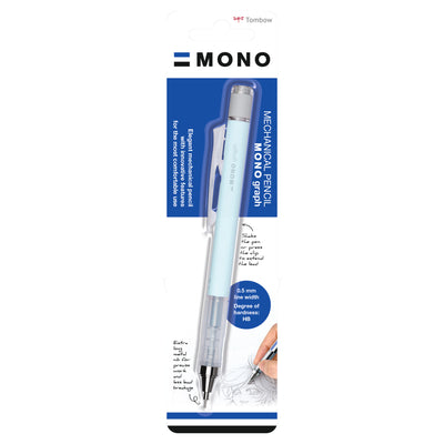 Tombow - Portaminas 0.5 - MonoGraph - Ice Blue
