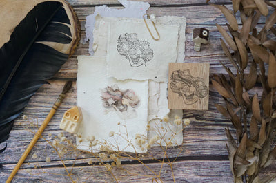 Black Milk Project - Sello de madera - Wishes - Bird Series II