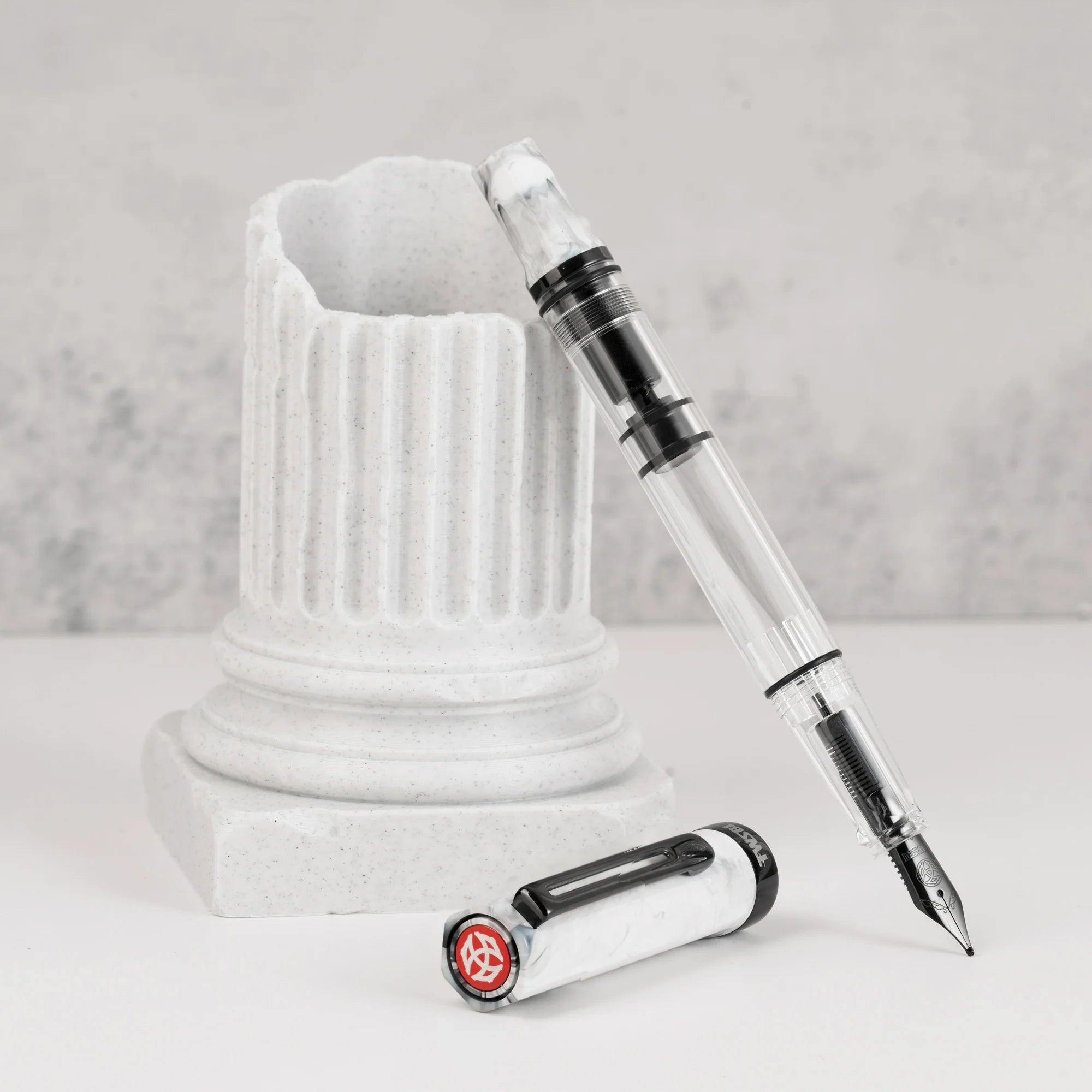 TWSBI - Pluma Estilográfica ECO - Carrara with Onyx