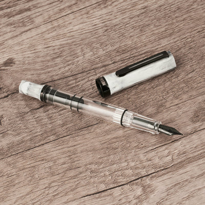 TWSBI - Pluma Estilográfica ECO - Carrara with Onyx