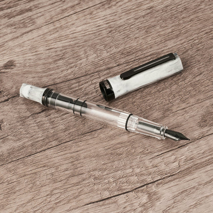 TWSBI - Pluma Estilográfica ECO - Carrara with Onyx