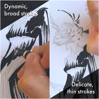 Kuretake - Brush Pen - Fude Mannen Mouhitsu No.50 - Edición Limitada 40 aniv