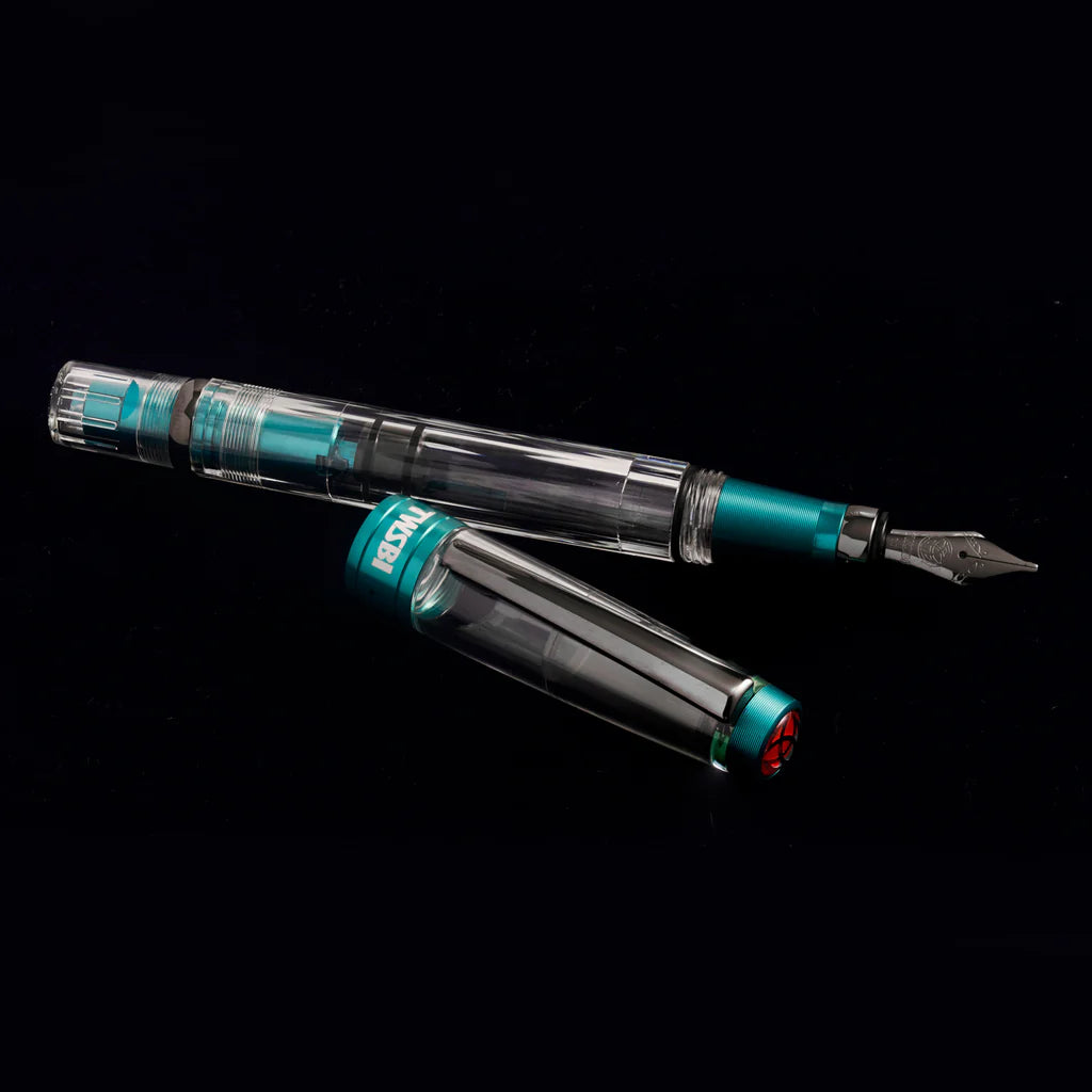 TWSBI - Pluma Estilográfica Diamond 580 ALR - Caribbean with Onyx