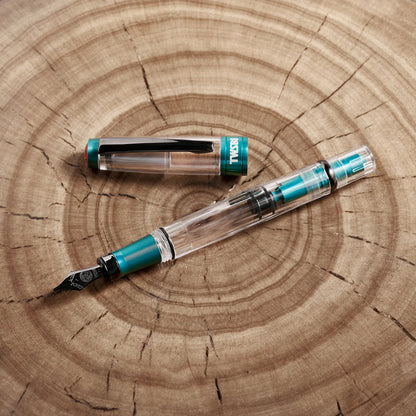 TWSBI - Pluma Estilográfica Diamond 580 ALR - Caribbean with Onyx