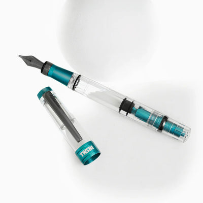 TWSBI - Pluma Estilográfica Diamond 580 ALR - Caribbean with Onyx