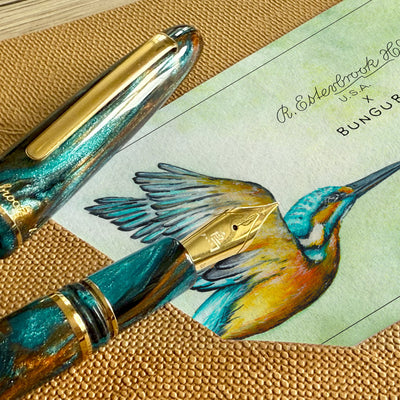 EsterBrook - Pluma Estilográfica - ESTIE Kingfisher Edition