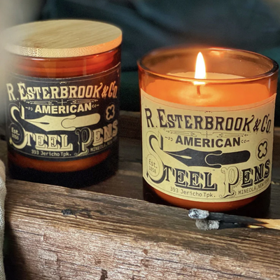 EsterBrook - Vela - Jengibre y Naranja