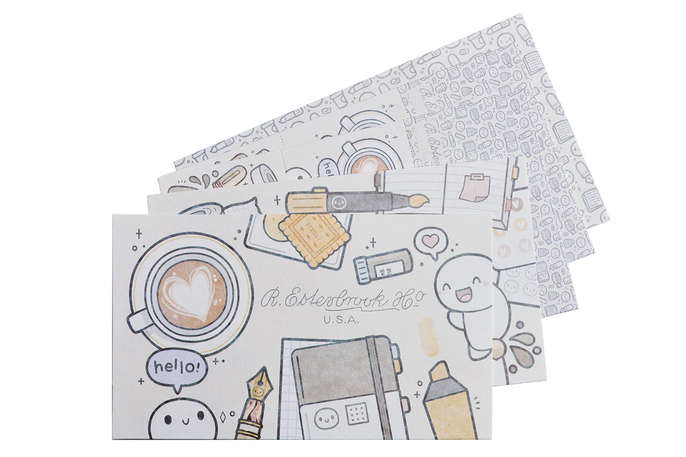 EsterBrook x TheCoffeeMonsterzCo - Papel Secante - Blotter Paper