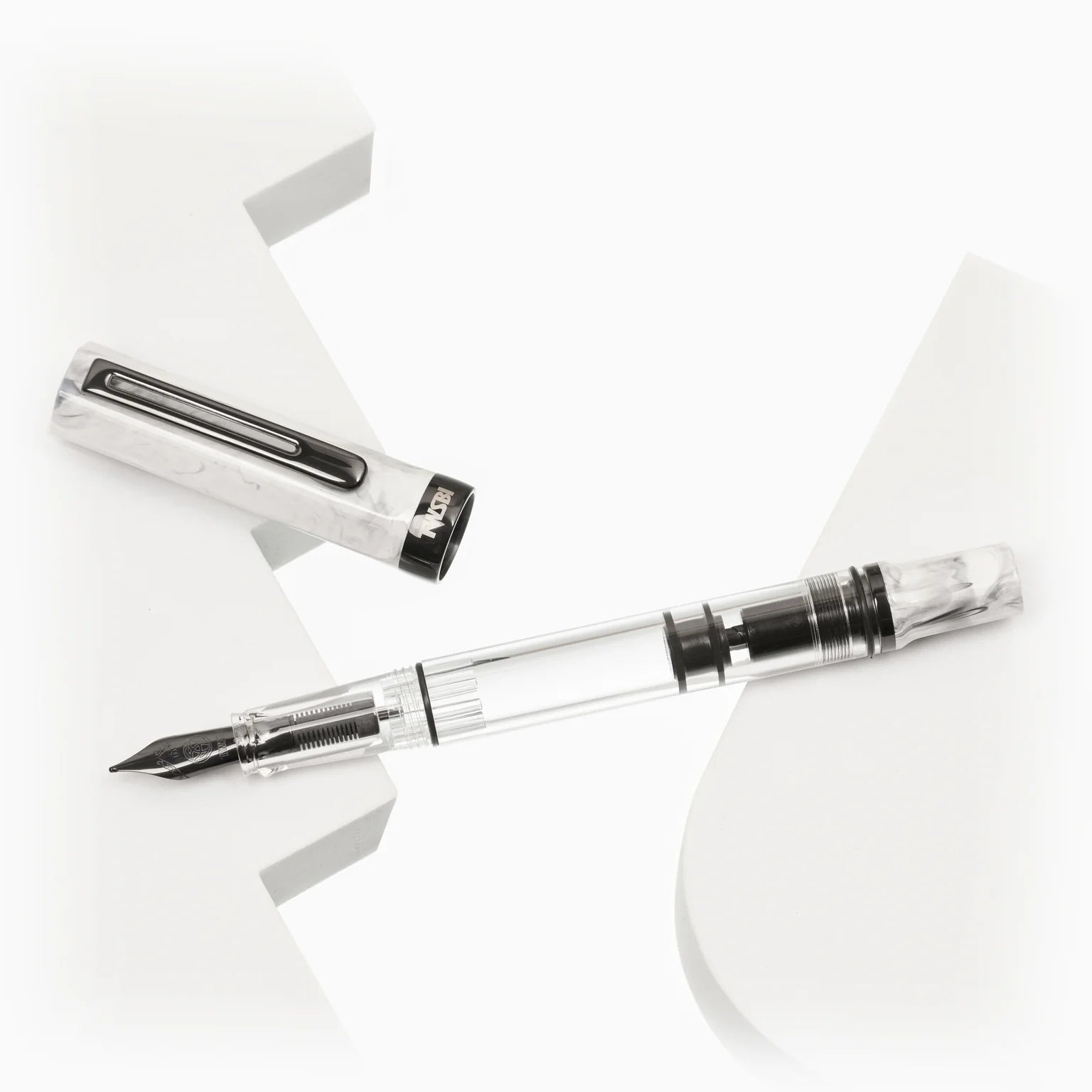 TWSBI - Pluma Estilográfica ECO - Carrara with Onyx