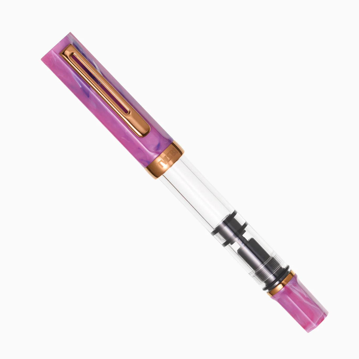 TWSBI - Pluma Estilográfica ECO - Fluorite Purple with Bronze
