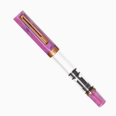 TWSBI - Pluma Estilográfica ECO - Fluorite Purple with Bronze