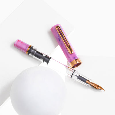 TWSBI - Pluma Estilográfica ECO - Fluorite Purple with Bronze