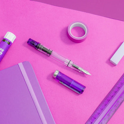 TWSBI - Pluma Estilográfica ECO Transparent - Purple