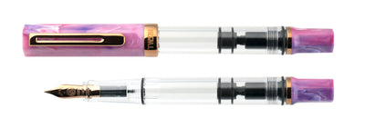 TWSBI - Pluma Estilográfica ECO - Fluorite Purple with Bronze