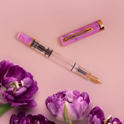 TWSBI - Pluma Estilográfica ECO - Fluorite Purple with Bronze
