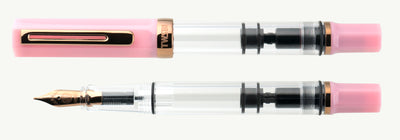 TWSBI - Pluma Estilográfica ECO - Pink Lemonade with Bronze