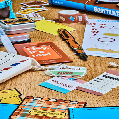 EsterBrook - Set Cuaderno Viajero - Travel Journal Workshop