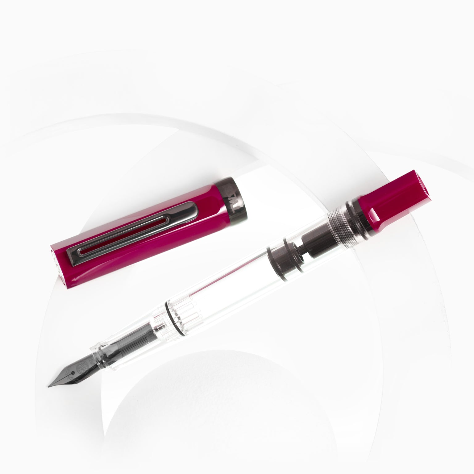 TWSBI - Pluma Estilográfica ECO - Plum with Onyx