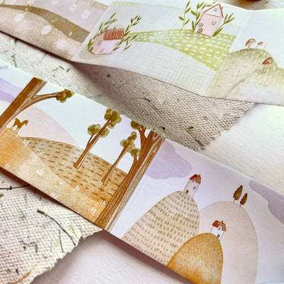 Nikki Dotti - Notas Adhesivas en rollo - Landscapes