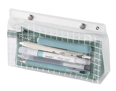 Kokuyo - Estuche grande - Verde - Tool Pen Case - Piiip