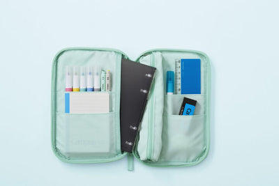 Kokuyo - Estuche Plano - Verde