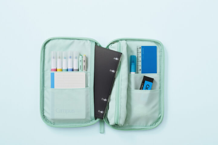 Kokuyo - Estuche Plano - Verde