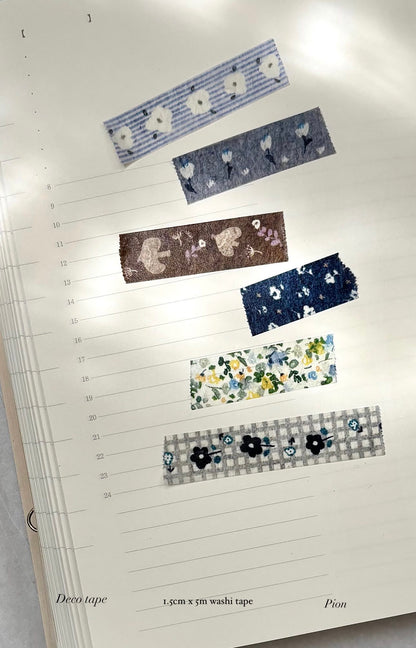 PION - Washi Tape 15 mm - Deco Tape