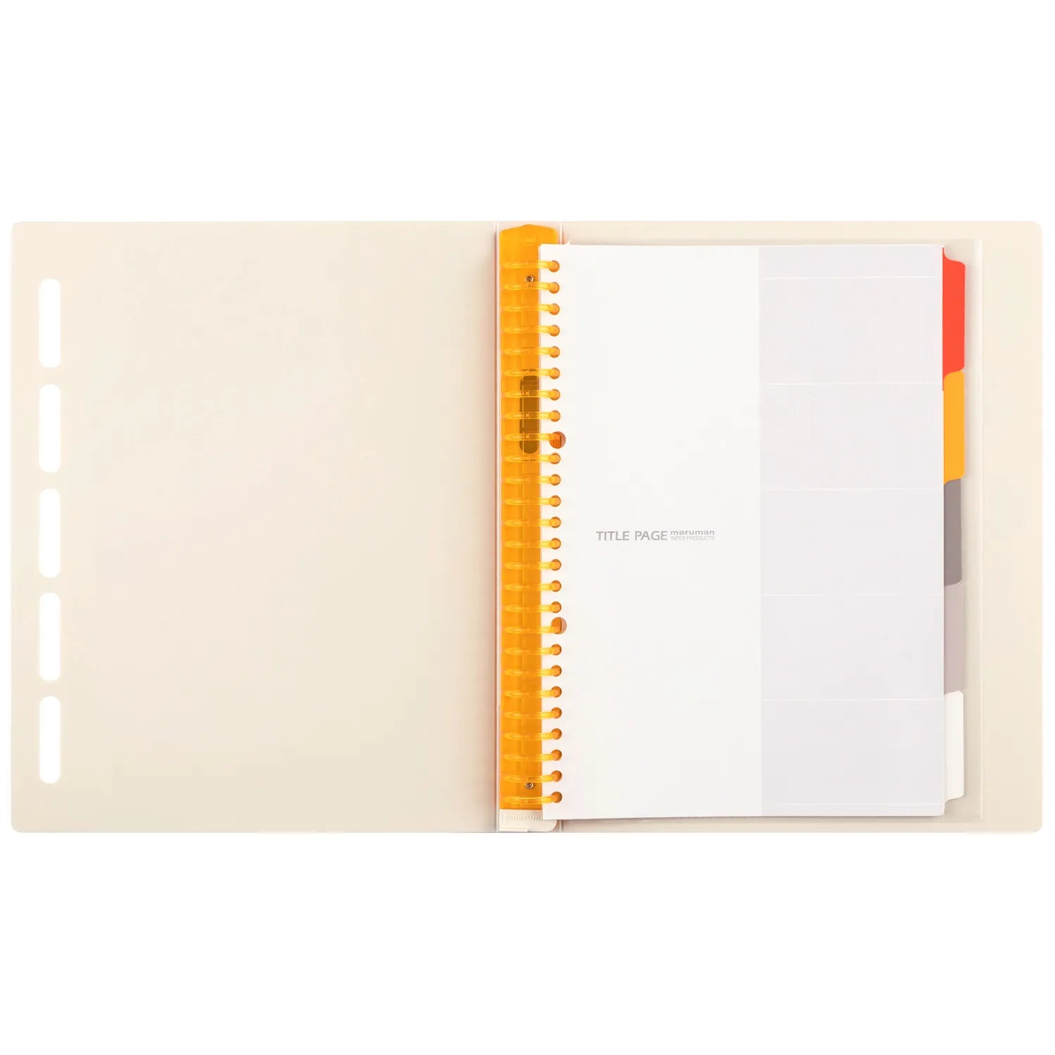 Maruman - Archivador B5 Marfil - Clarte