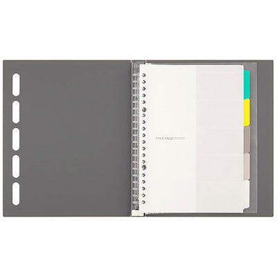 Maruman - Archivador A5 Gris - Clarte