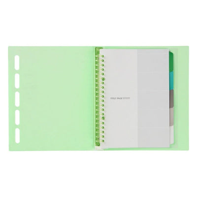 Maruman - Archivador A5 Light Green - Clarte