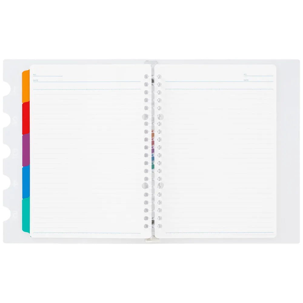 Maruman - Archivador A5 Transparente - 5 Chart