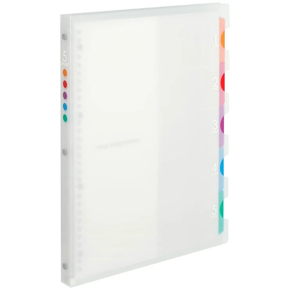 Maruman - Archivador A4 Transparente - 5 Chart
